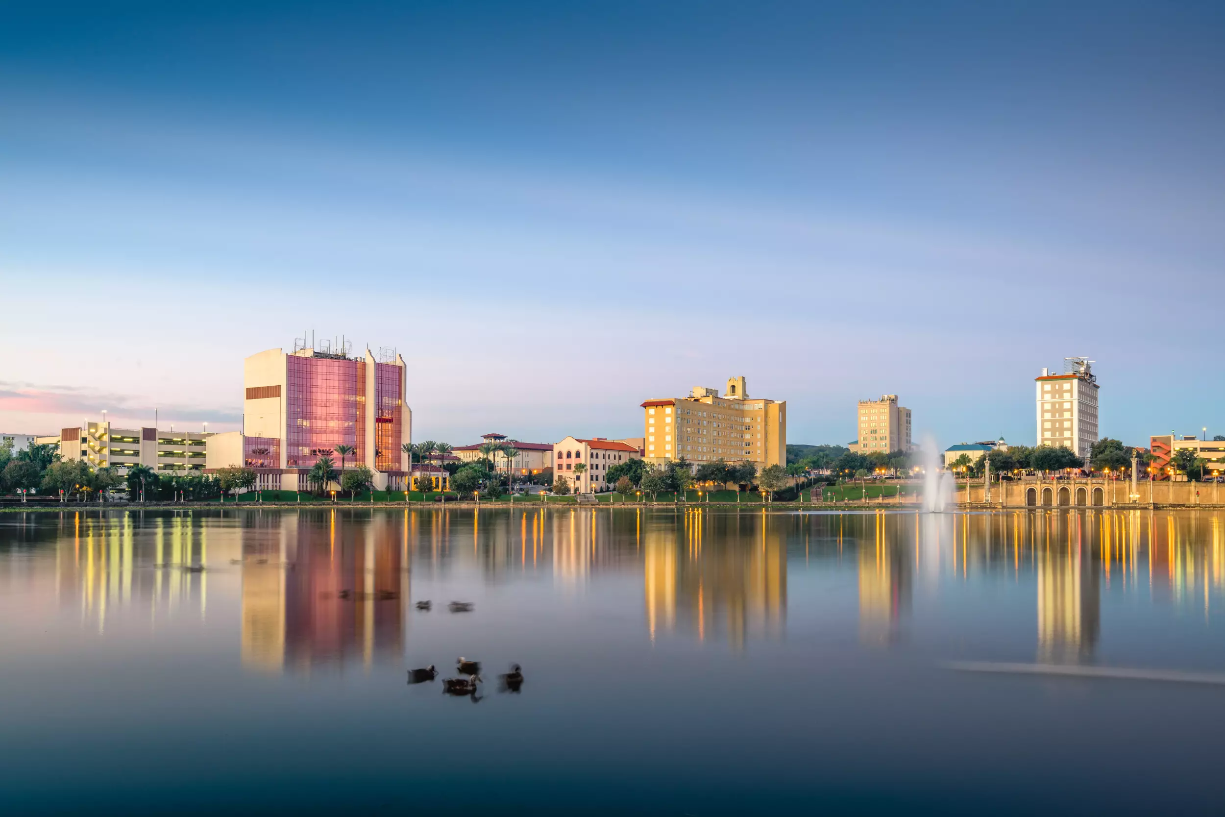 Scenic view of Lakeland, FL